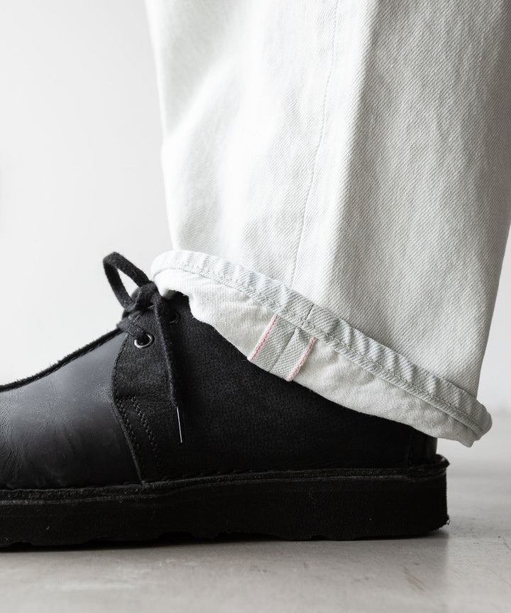 stein(シュタイン)の23AWコレクションVINTAGE REPRODUCTION DAMAGE WIDE DENIM JEANSのLT.INDIGO