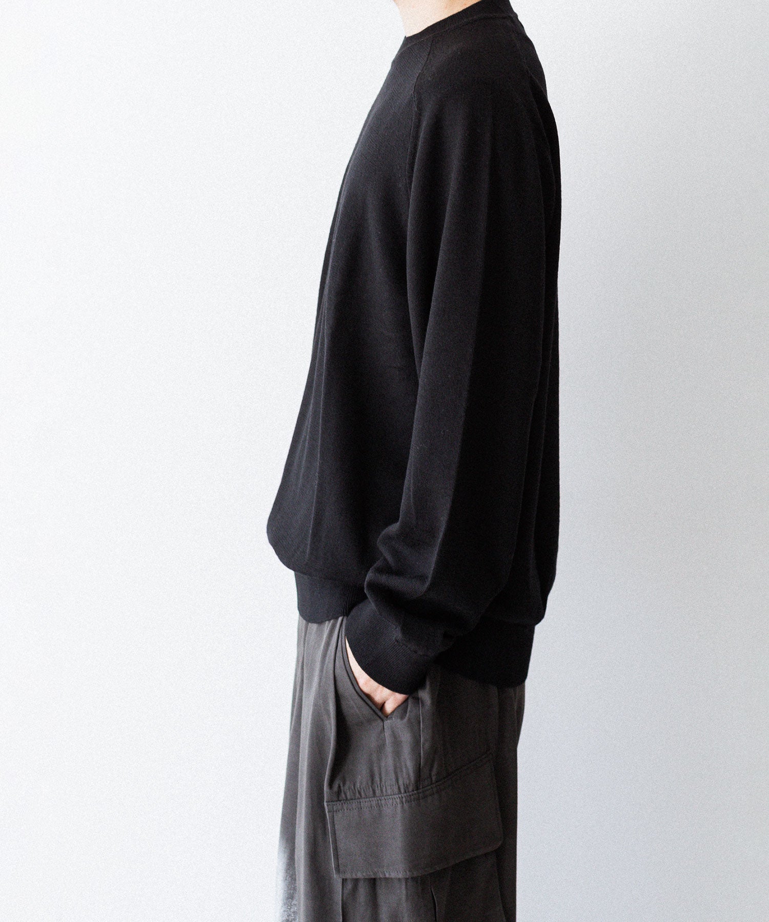 UMEDA ウメダニットの12GG CREW NECK PULLOVER - BLACKの公式通販サイトsession福岡セレクトショップ