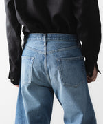 画像をギャラリービューアに読み込む, ssstein(シュタイン)のDEFORMATION WIDE DENIM PANTS - INDIGOの公式通販サイトsession福岡セレクトショップ

