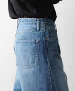 画像をギャラリービューアに読み込む, ssstein(シュタイン)のDEFORMATION WIDE DENIM PANTS - INDIGOの公式通販サイトsession福岡セレクトショップ
