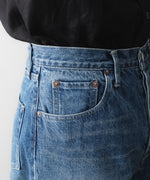 画像をギャラリービューアに読み込む, ssstein(シュタイン)のDEFORMATION WIDE DENIM PANTS - INDIGOの公式通販サイトsession福岡セレクトショップ
