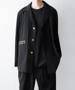 画像をギャラリービューアに読み込む, paratrait-パラトレイトのBARK SKIN JACKETのBLACK公式通販サイトsession福岡セレクトショップ
