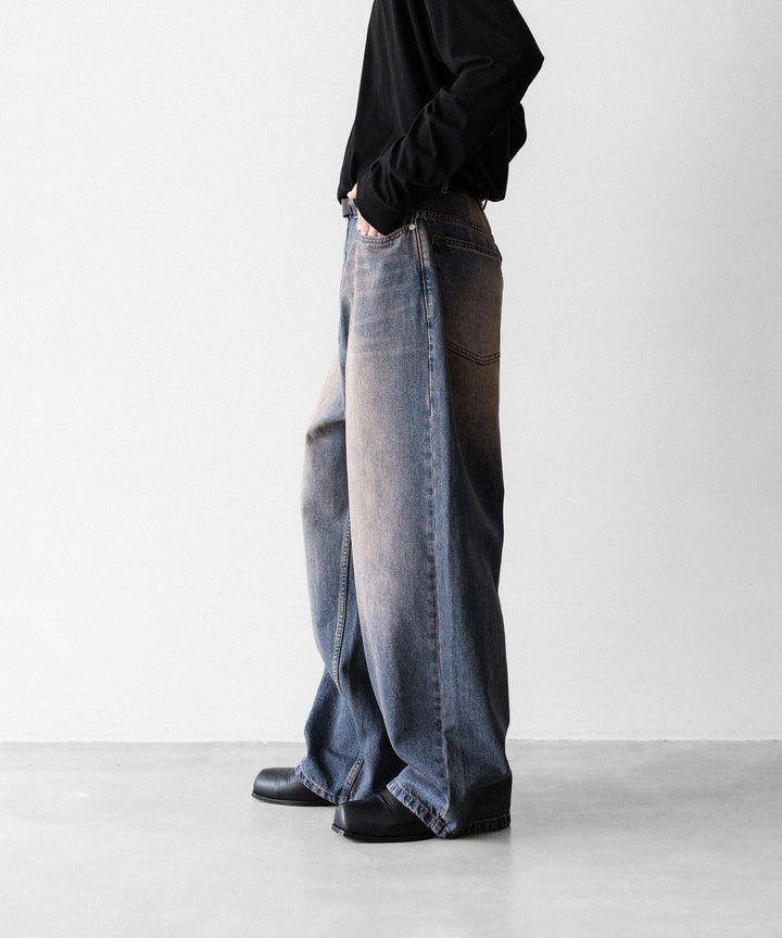CODA コーダのDUST INDIGO ACID WASHED EXTENDED CUT LUFT JEANSのDUST INDIGO 公式通販サイトsession福岡セレクトショップ