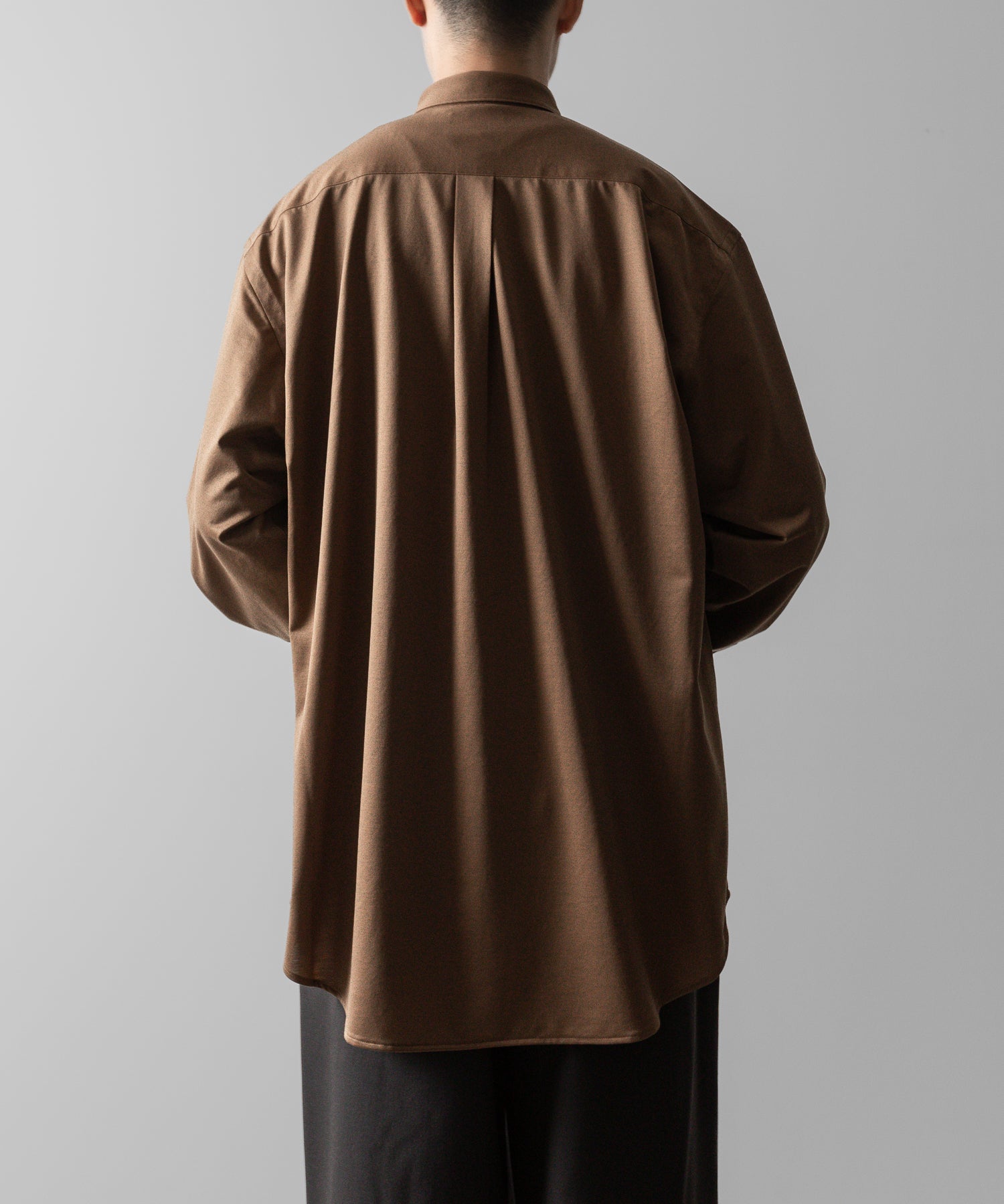 KANEMASA PHIL. カネマサフィルの46G MODEST SHIRT - COYOTEの公式通販サイトsession福岡セレクトショップ