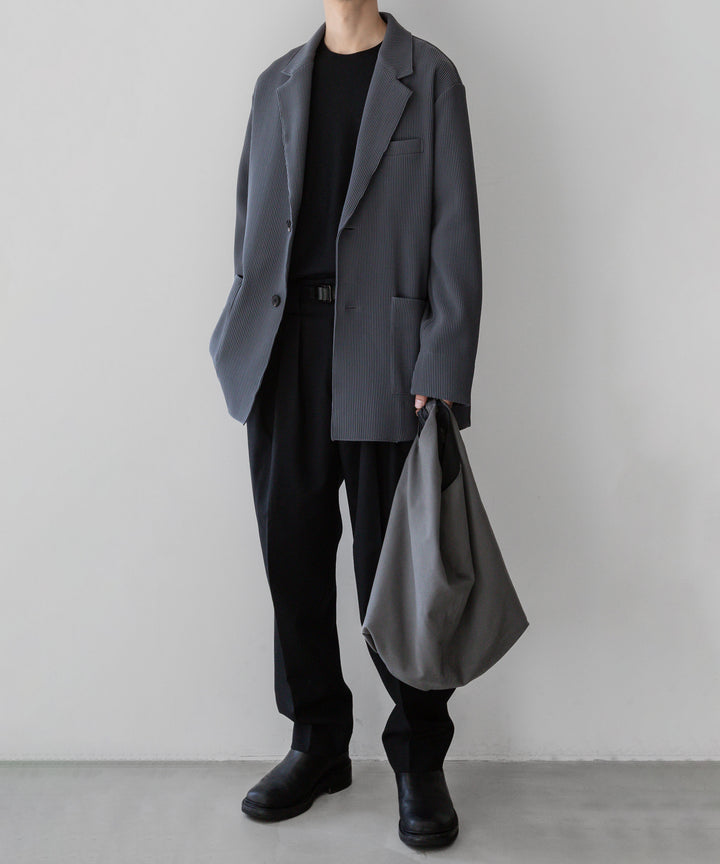 【stein】シュタインのグラデーションプリーツジャケット 公式通販 OVERSIZED GRADATION PLEATS JACKET - N.GREY