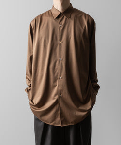 KANEMASA PHIL. カネマサフィルの46G MODEST SHIRT - COYOTEの公式通販サイトsession福岡セレクトショップ