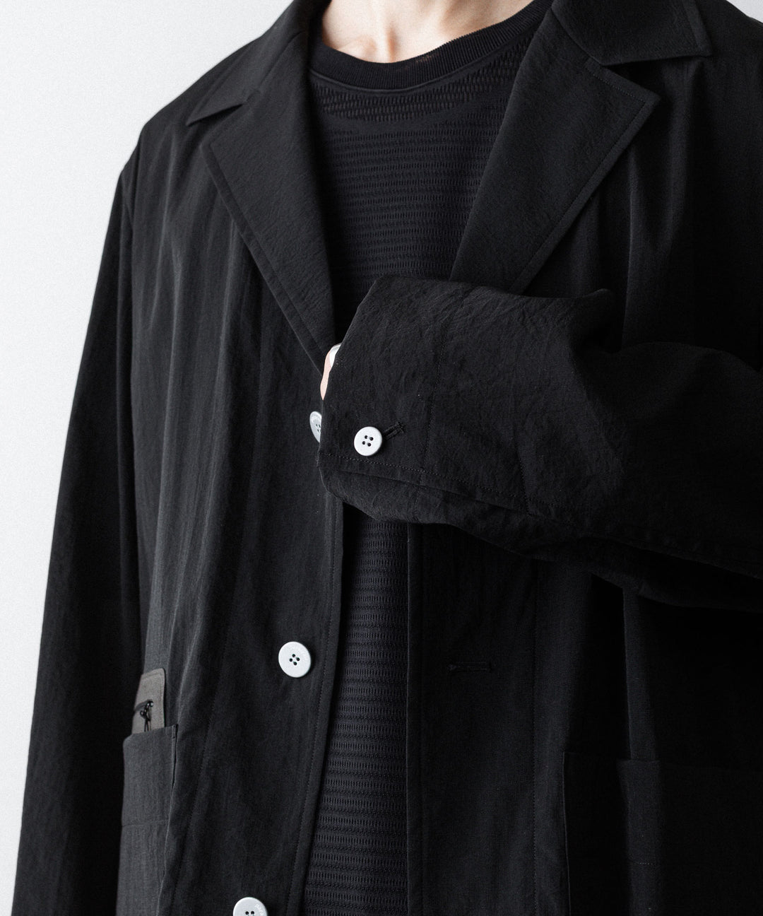 paratrait-パラトレイトのBARK SKIN JACKETのBLACK公式通販サイトsession福岡セレクトショップ