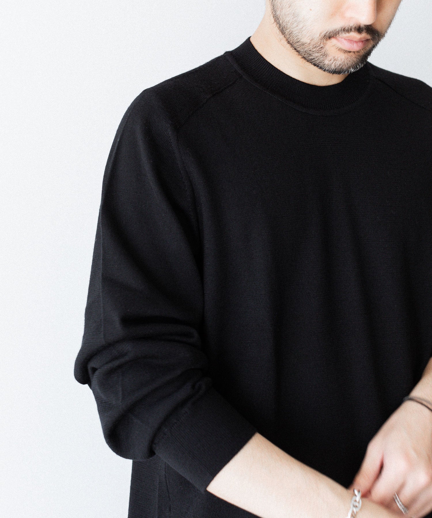 UMEDA ウメダニットの12GG CREW NECK PULLOVER - BLACKの公式通販サイトsession福岡セレクトショップ