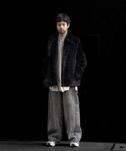 ssstein(シュタイン)の24AWコレクション ACRYLIC FUR JACKET - BLACK 公式通販サイトsession福岡セレクトショップ