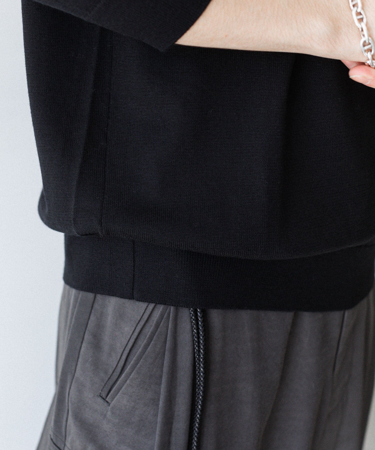 UMEDA ウメダニットの12GG CREW NECK PULLOVER - BLACKの公式通販サイトsession福岡セレクトショップ