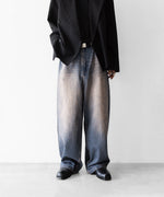 画像をギャラリービューアに読み込む, CODA コーダのDUST INDIGO ACID WASHED EXTENDED CUT LUFT JEANSのDUST INDIGO 公式通販サイトsession福岡セレクトショップ
