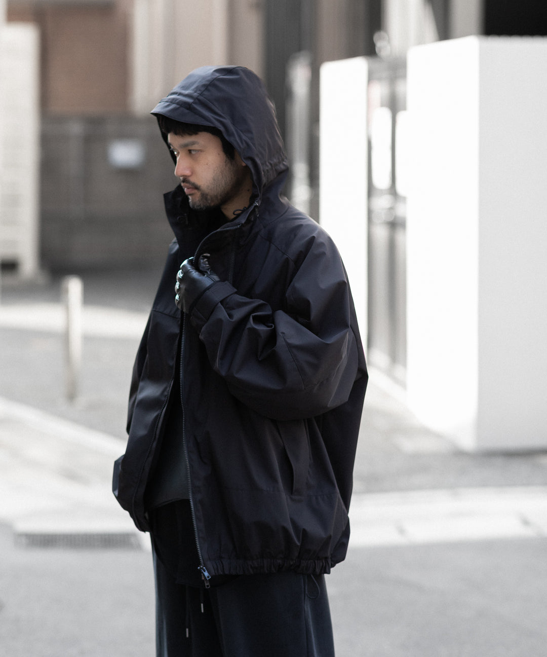 ssstein(シュタイン)のWEATHER PROTECTION HOODED JACKET - BLACKの公式通販サイトsession福岡セレクトショップ