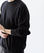 画像をギャラリービューアに読み込む, UMEDA ウメダニットの12GG CREW NECK PULLOVER - BLACKの公式通販サイトsession福岡セレクトショップ
