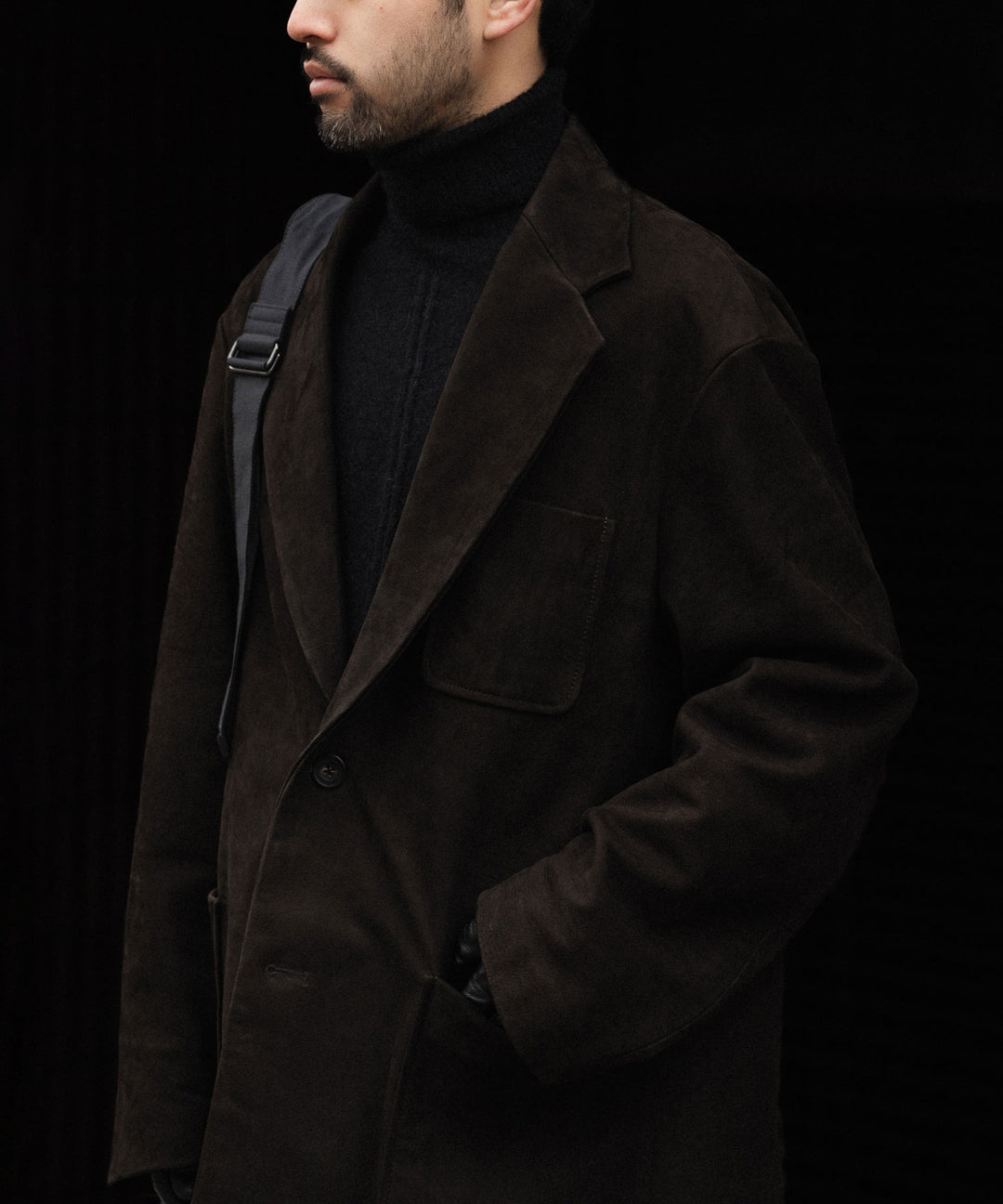 ssstein(シュタイン)のCOW NUBUCK BLAZER - DARK BROWNの公式通販サイトsession福岡セレクトショップ