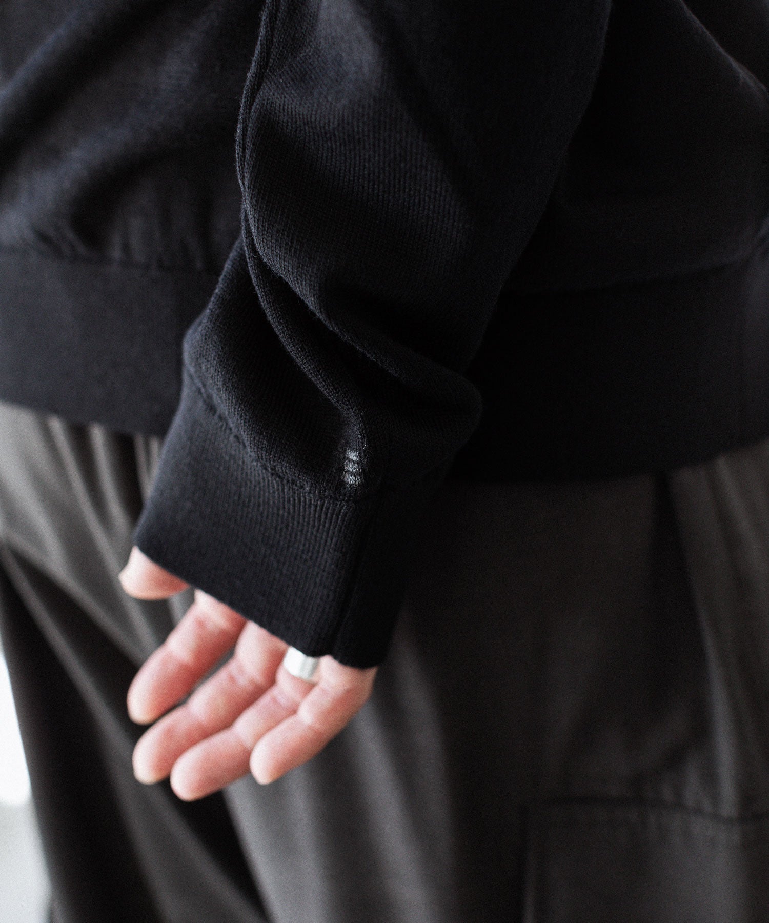 UMEDA ウメダニットの12GG CREW NECK PULLOVER - BLACKの公式通販サイトsession福岡セレクトショップ