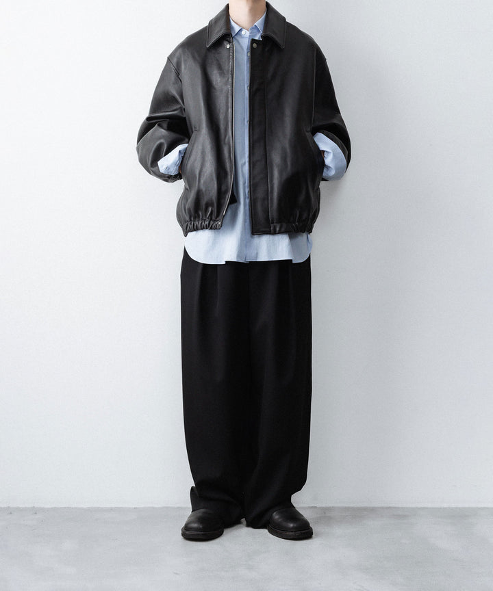 ssstein(シュタイン)のCOTTON SILK OVERSIZED LS SHIRT - SAXの公式通販サイトsession福岡セレクトショップ