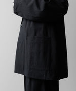 画像をギャラリービューアに読み込む, ssstein(シュタイン)の24AWコレクション SILK NEP CLOTH SINGLE BREASTED JACKET - BLACK 公式通販サイトsession福岡セレクトショップ
