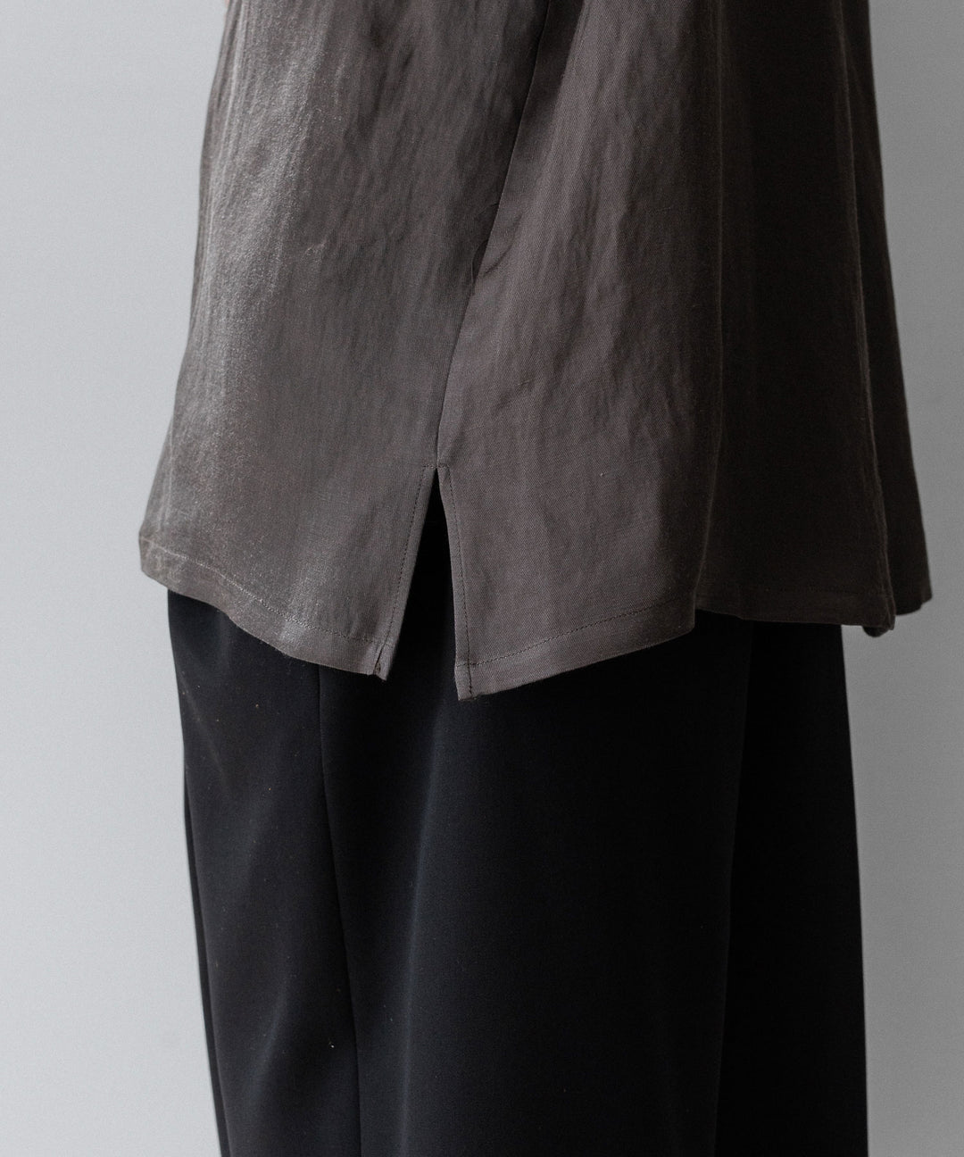 ssstein(シュタイン)のVIS/LI TWILL OVERSIZED OPEN COLLAR SS SHIRT - KHAKIの公式通販サイトsession福岡セレクトショップ