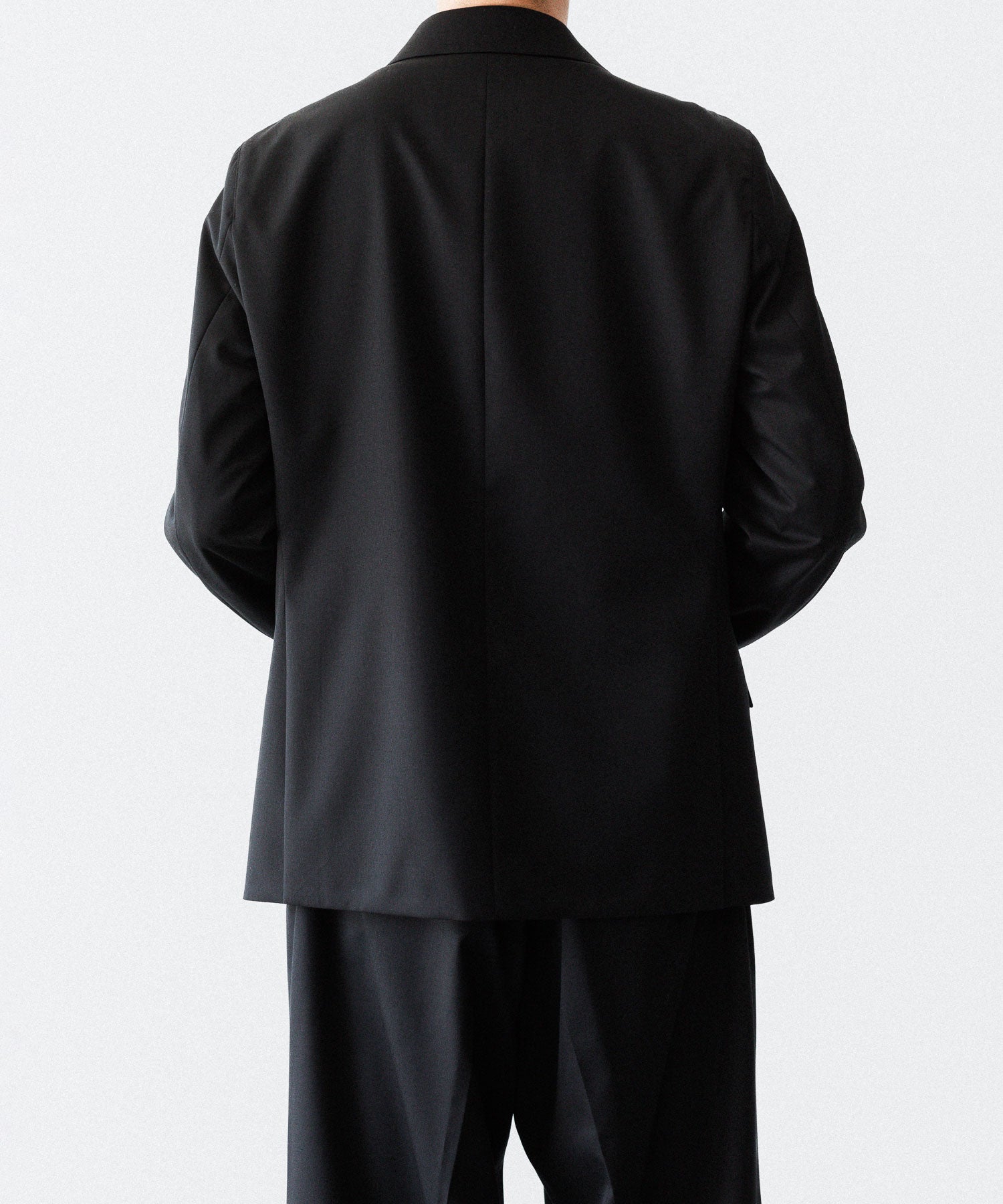 SUBLATIONS サブレーションズのSUPER140 SINGLE BREASTED JACKETのBLACK 公式通販サイトsession福岡セレクトショップ