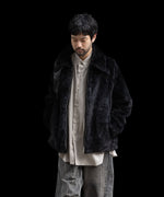 画像をギャラリービューアに読み込む, ssstein(シュタイン)の24AWコレクション ACRYLIC FUR JACKET - BLACK 公式通販サイトsession福岡セレクトショップ
