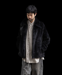 ssstein(シュタイン)の24AWコレクション ACRYLIC FUR JACKET - BLACK 公式通販サイトsession福岡セレクトショップ