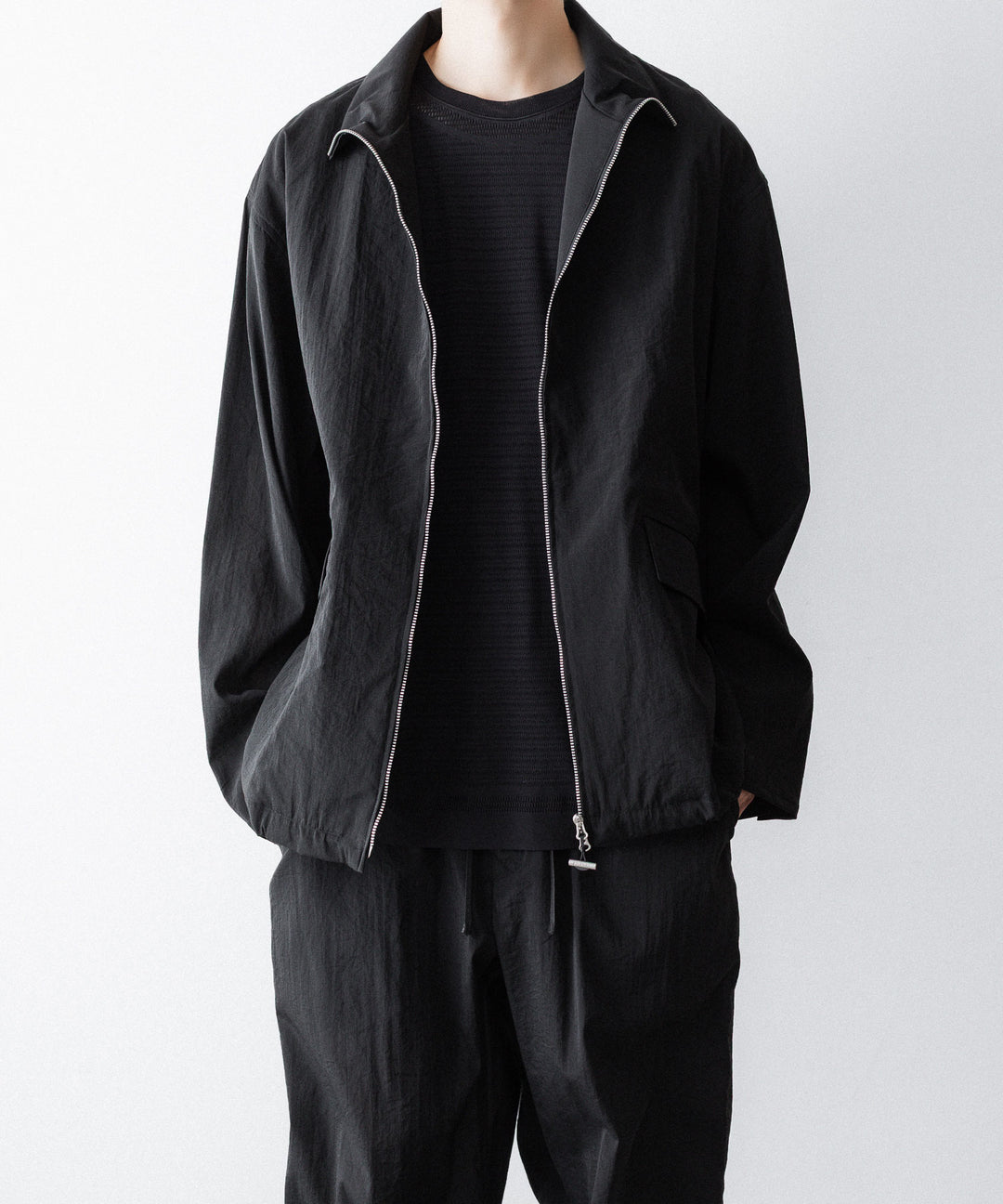 paratrait-パラトレイトのBARK SKIN BLOUSONのBLACK公式通販サイトsession福岡セレクトショップ