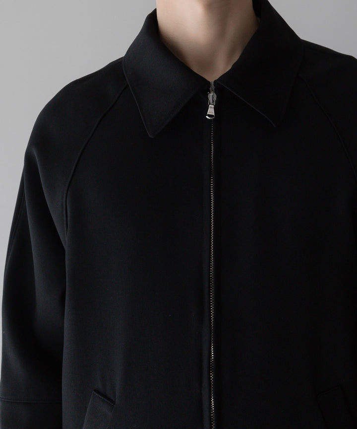 【INTÉRIM】インテリム PURE BLACK WOOL DRIVING JACKET - BLACK sessionセッション福岡セレクトショップ  公式通販サイト