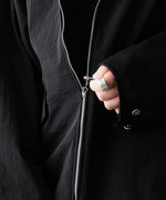 画像をギャラリービューアに読み込む, paratrait-パラトレイトのBARK SKIN BLOUSONのBLACK公式通販サイトsession福岡セレクトショップ
