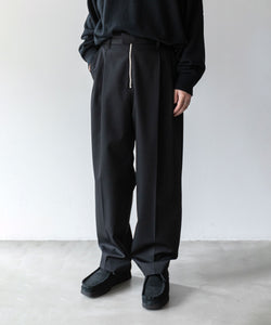 【stein】22SS EX WIDE TAPERED TROUSERS