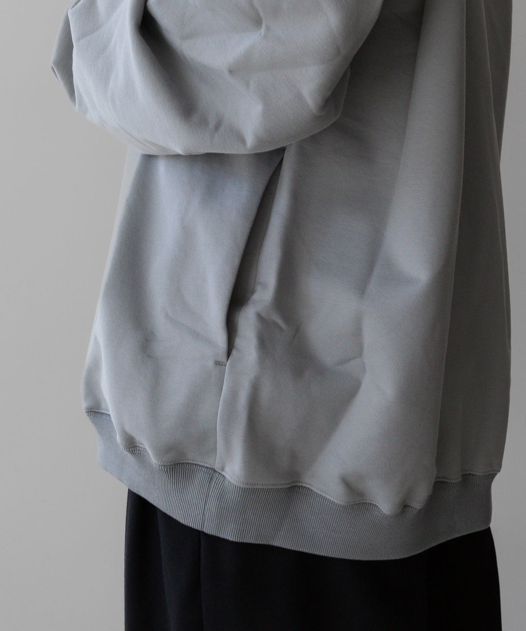 KANEMASA PHIL. カネマサフィル 23AW EXCLUSIVE - 36G SUPER FINE GAUGE HALF ZIP PULLOVER - LIGHT GRAY sessionセッション福岡セレクトショップ公式通販サ