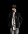 【ssstein】ACRYLIC FUR JACKET - BLACK