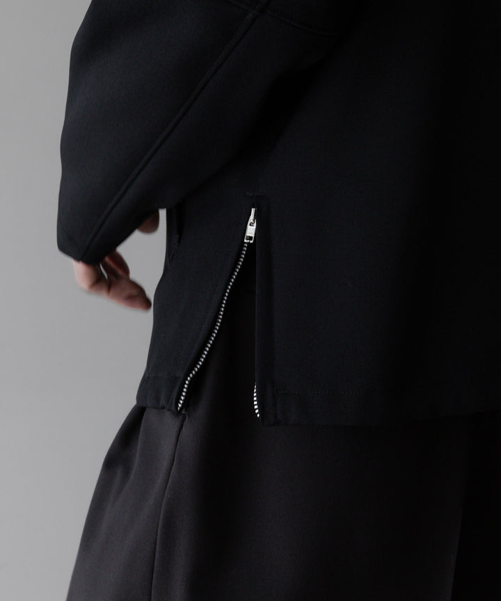 【INTÉRIM】インテリム PURE BLACK WOOL DRIVING JACKET - BLACK sessionセッション福岡セレクトショップ  公式通販サイト