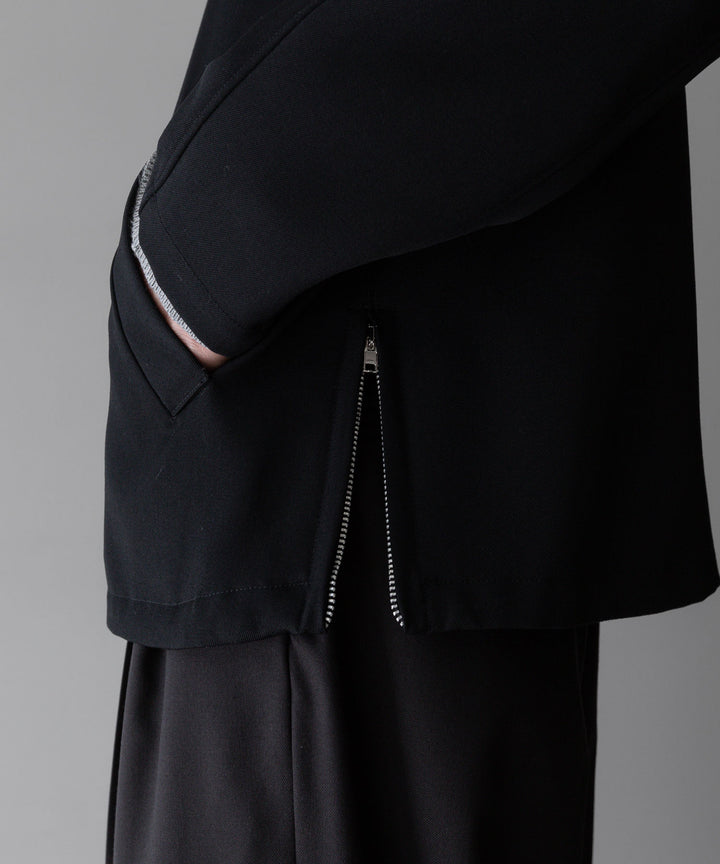 【INTÉRIM】インテリム PURE BLACK WOOL DRIVING JACKET - BLACK sessionセッション福岡セレクトショップ  公式通販サイト