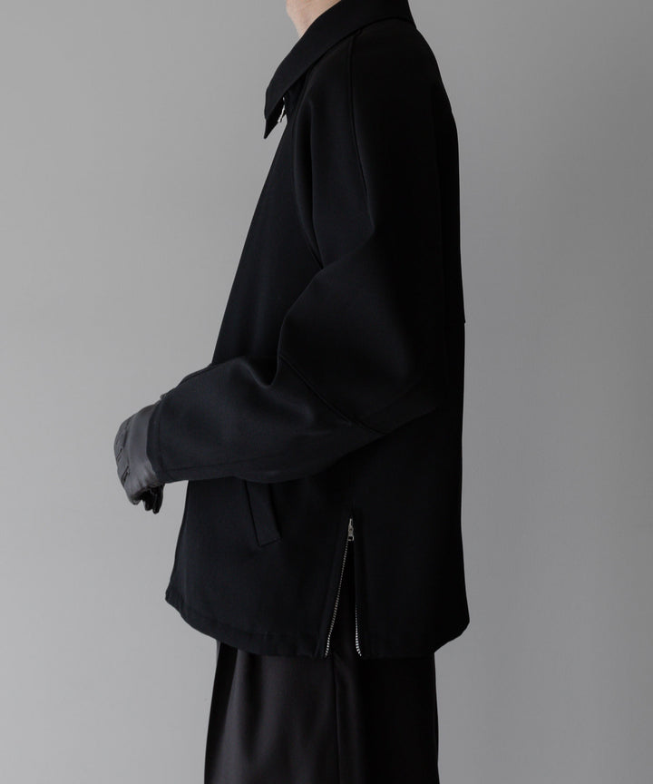 【INTÉRIM】インテリム PURE BLACK WOOL DRIVING JACKET - BLACK sessionセッション福岡セレクトショップ  公式通販サイト