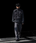 画像をギャラリービューアに読み込む, ANTHEM A アンセム エーのWOOL TROPICAL SIDE GATHER SLACKSの公式通販サイトsession福岡セレクトショップ
