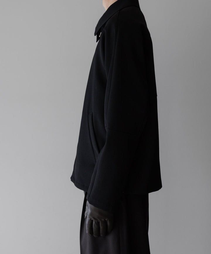 【INTÉRIM】インテリム PURE BLACK WOOL DRIVING JACKET - BLACK sessionセッション福岡セレクトショップ  公式通販サイト