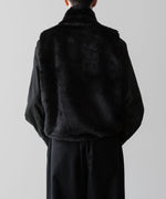 画像をギャラリービューアに読み込む, ssstein(シュタイン)の24AWコレクション ACRYLIC FUR VEST - BLACK 公式通販サイトsession福岡セレクトショップ
