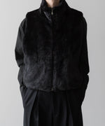 画像をギャラリービューアに読み込む, ssstein(シュタイン)の24AWコレクション ACRYLIC FUR VEST - BLACK 公式通販サイトsession福岡セレクトショップ
