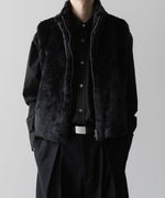 画像をギャラリービューアに読み込む, ssstein(シュタイン)の24AWコレクション ACRYLIC FUR VEST - BLACK 公式通販サイトsession福岡セレクトショップ
