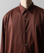 画像をギャラリービューアに読み込む, KANEMASA PHIL. カネマサフィルの46G MODEST SHIRT - BROWNの公式通販サイトsession福岡セレクトショップ
