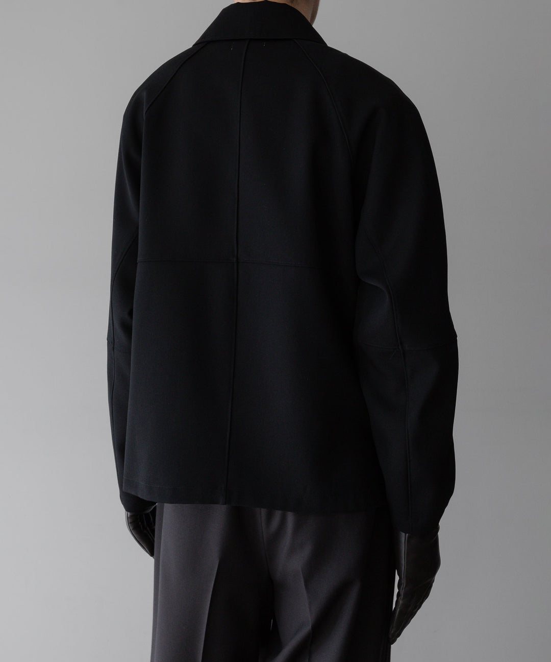 【INTÉRIM】インテリム PURE BLACK WOOL DRIVING JACKET - BLACK sessionセッション福岡セレクトショップ  公式通販サイト