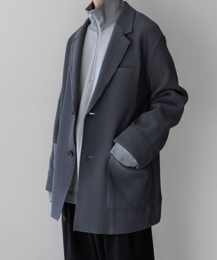 KANEMASA PHIL. カネマサフィル 23AW EXCLUSIVE - 36G SUPER FINE GAUGE HALF ZIP PULLOVER - LIGHT GRAY sessionセッション福岡セレクトショップ公式通販サ