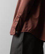 画像をギャラリービューアに読み込む, KANEMASA PHIL. カネマサフィルの46G MODEST SHIRT - BROWNの公式通販サイトsession福岡セレクトショップ
