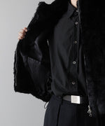 画像をギャラリービューアに読み込む, ssstein(シュタイン)の24AWコレクション ACRYLIC FUR VEST - BLACK 公式通販サイトsession福岡セレクトショップ
