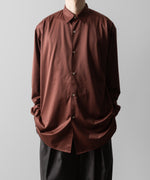 画像をギャラリービューアに読み込む, KANEMASA PHIL. カネマサフィルの46G MODEST SHIRT - BROWNの公式通販サイトsession福岡セレクトショップ
