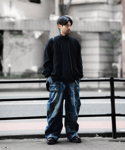 SUBLATIONS / サブレーションズ】DENIM BANANA CUTTING PANTS - USED