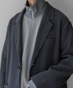 【stein】シュタインのグラデーションプリーツジャケット 公式通販 OVERSIZED GRADATION PLEATS JACKET - N.GREY