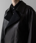 画像をギャラリービューアに読み込む, ssstein(シュタイン)の24AWコレクション BONDED LEATHER SHORT JACKET - BLACK × BLACK 公式通販サイトsession福岡セレクトショップ
