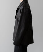 画像をギャラリービューアに読み込む, ssstein(シュタイン)の24AWコレクション BONDED LEATHER SHORT JACKET - BLACK × BLACK 公式通販サイトsession福岡セレクトショップ
