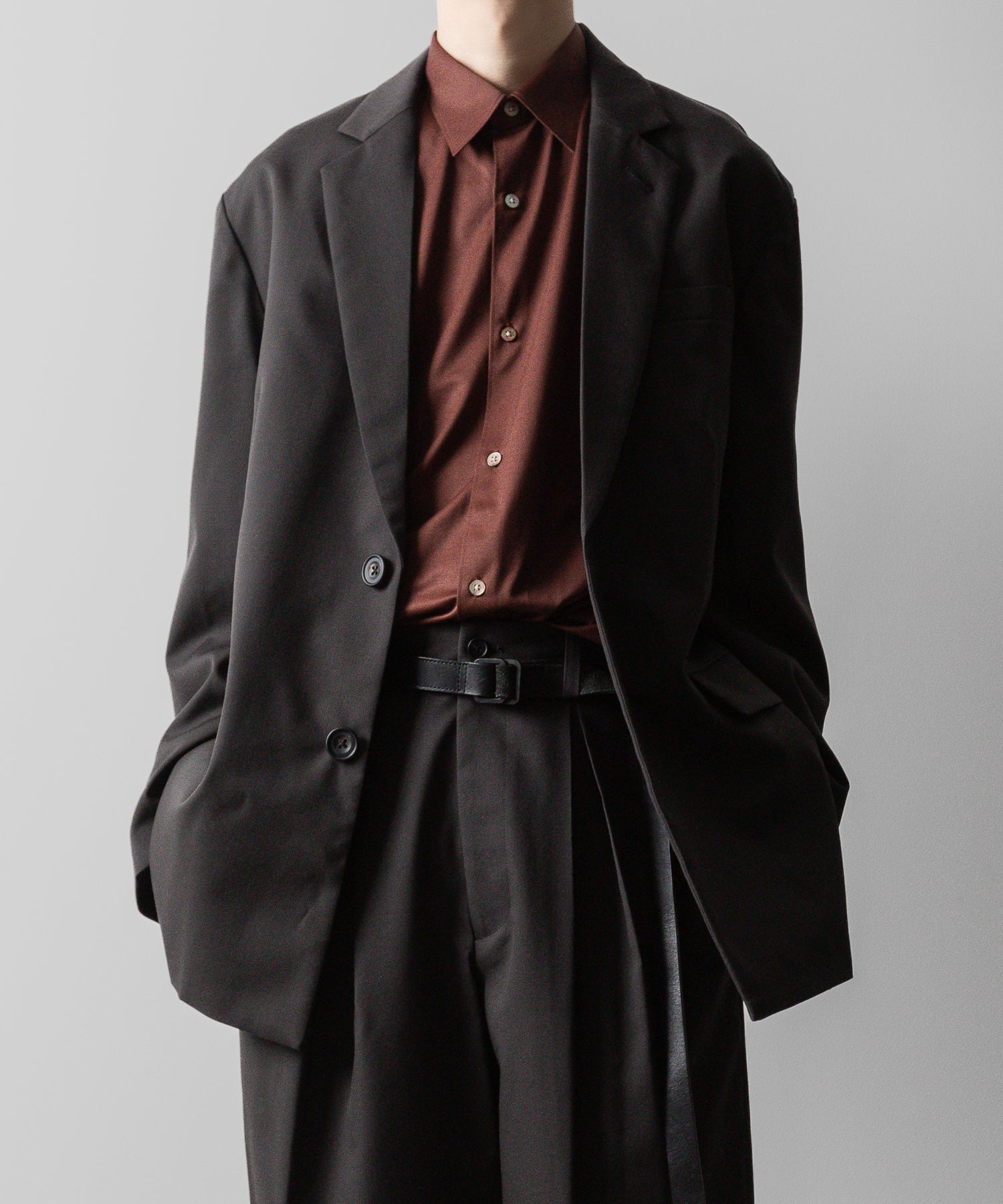 KANEMASA PHIL. カネマサフィルの46G MODEST SHIRT - BROWNの公式通販サイトsession福岡セレクトショップ